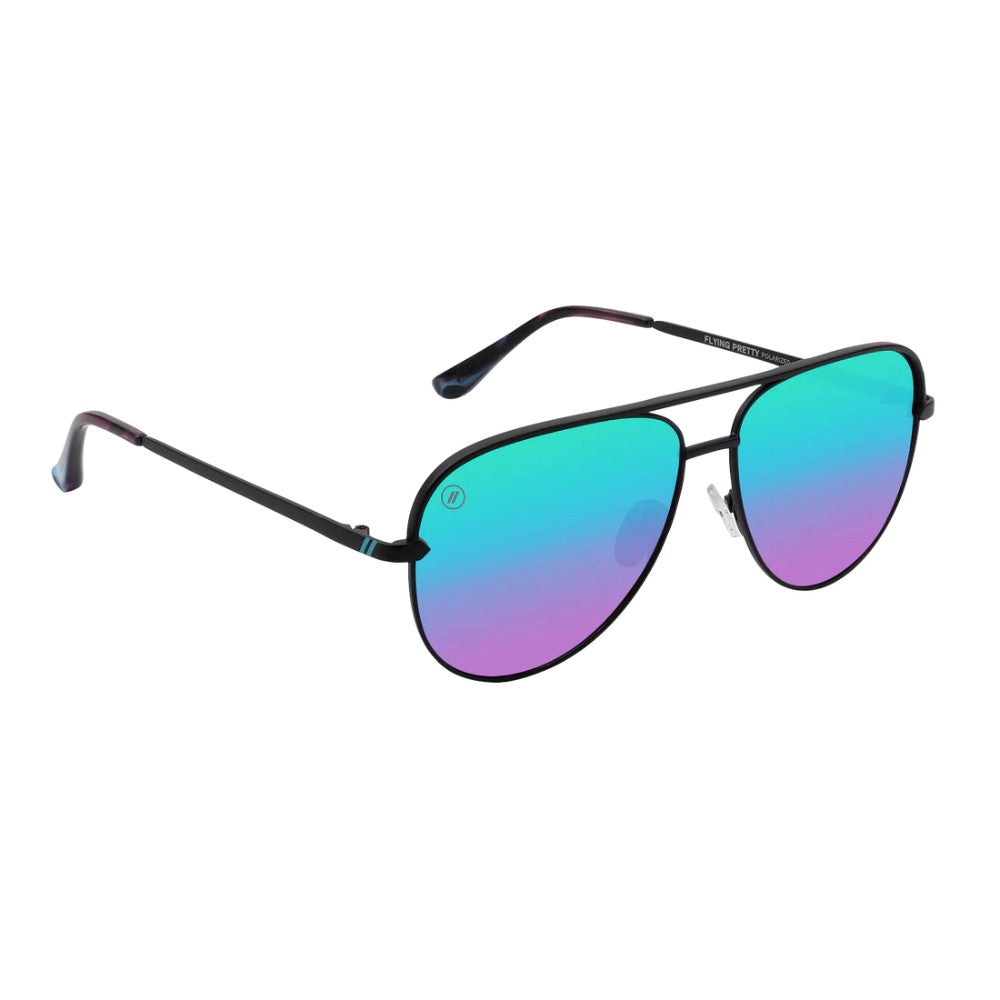 Blenders Shadow Polairzed Sunglasses FlyingPretty BlackBlue