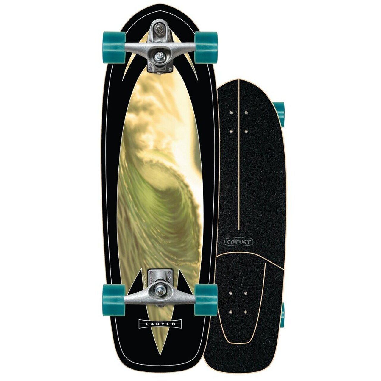 Carver Skateboards Super Slab Surfskate Complete C7 31.25