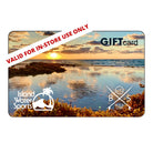 In-Store Gift Card.