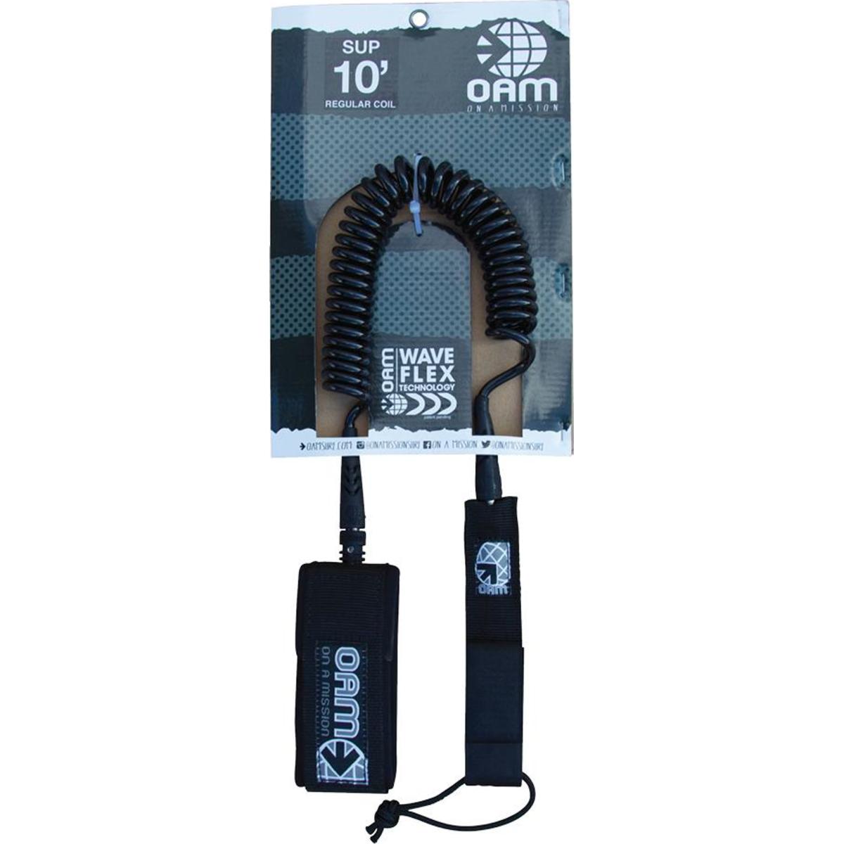 10' Straight Coil SUP Leash.