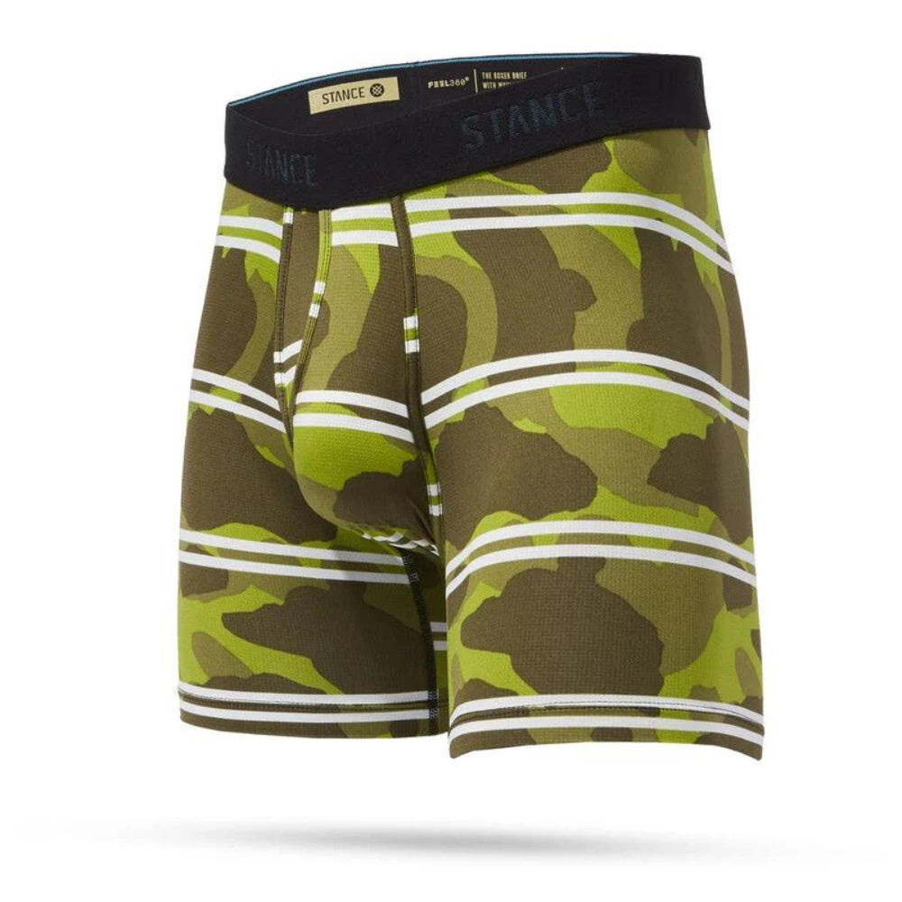 Stance Abrams Butter Blend Boxer Brief w/ Wholester Green M