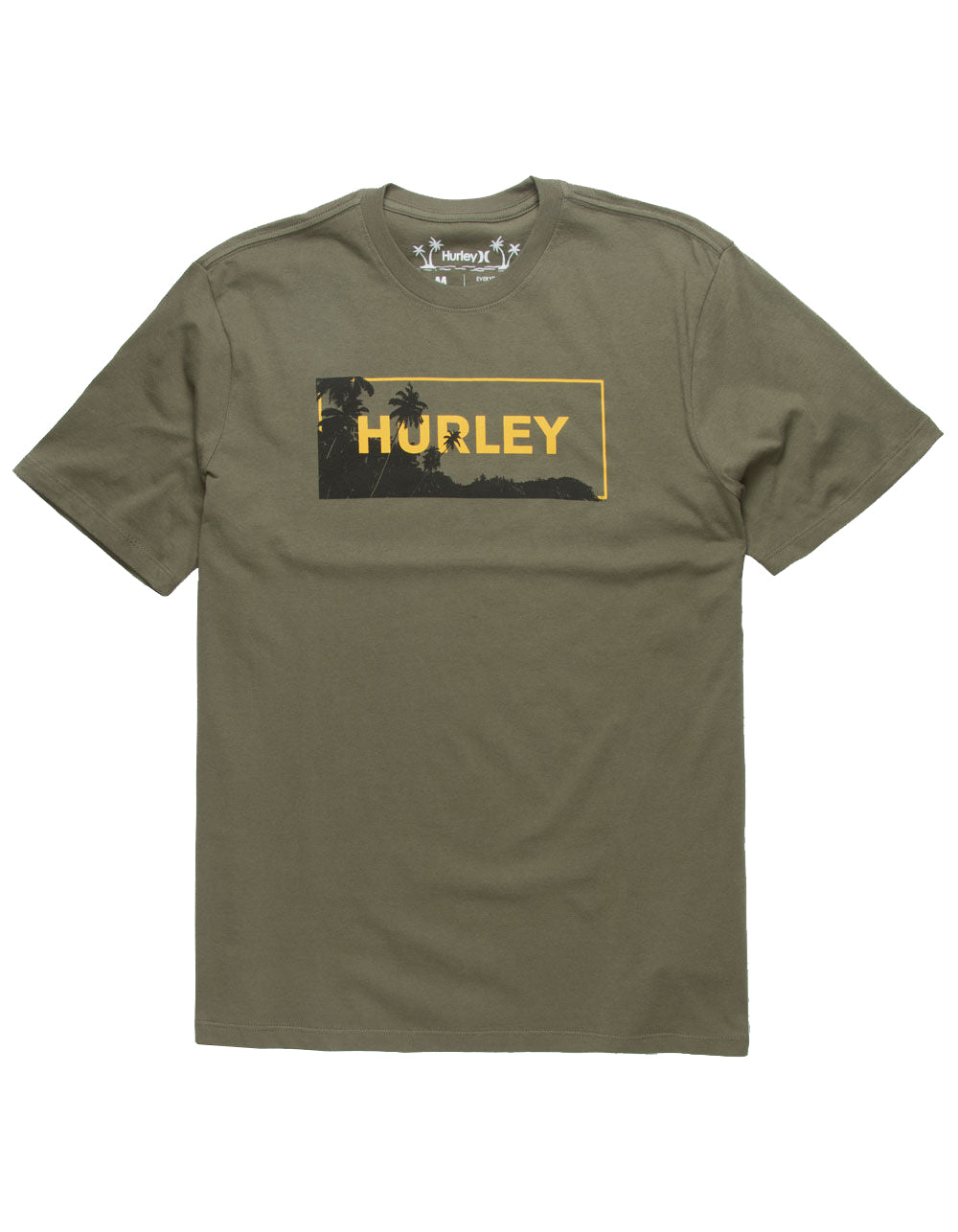 Hurley EVD Treez Steez SS tee H201-Olive S