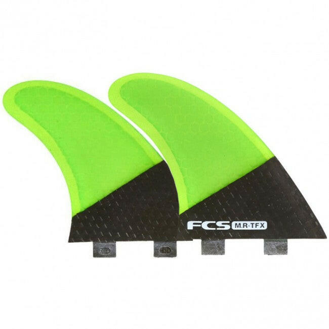 FCS MR-TFX PC Twin Fin Set with Trailer.