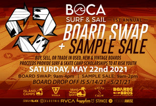 The Annual Board Swap & Sample Sale Is On!