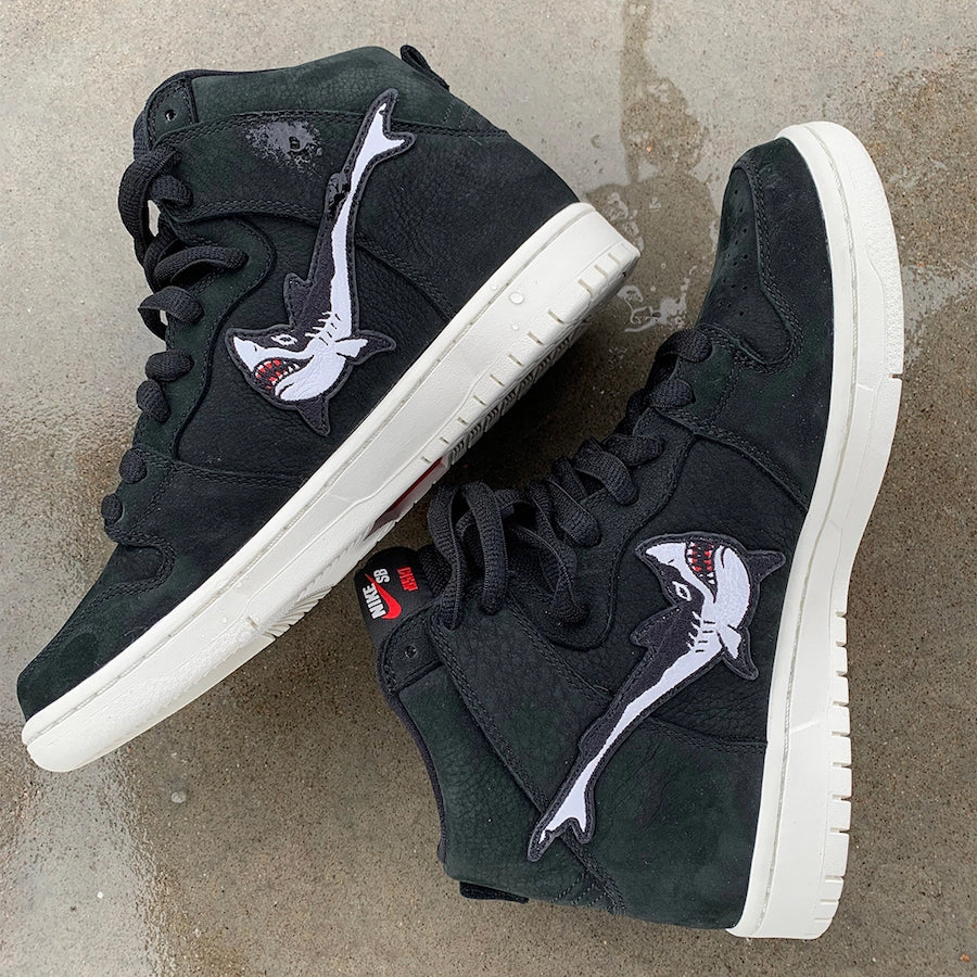 SB DUNK HI PRO IOS “OSKI BLACKSHARK” OSKi x Nike SB Dunk High Release – Island Water Sports