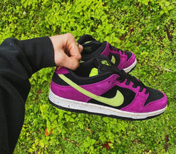 Your chance to own a pair of Nike SB Dunk Low 'Red Plums'
