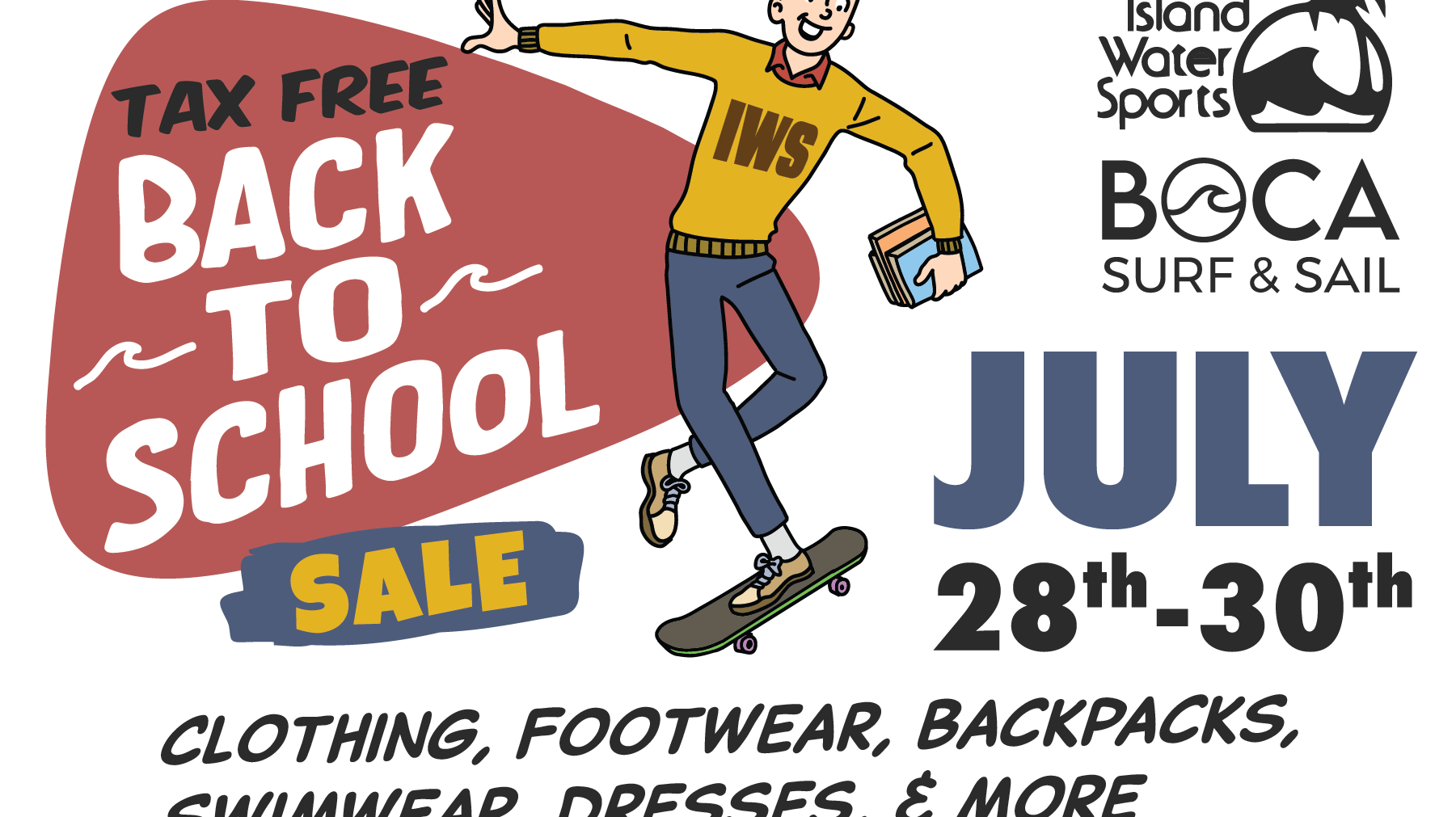 Great Deals Ahead: Shop Our Back-to-School Sale and Save More with Florida's Tax-Free Weekend