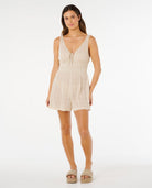 RIP CURL PARADISE CHECK ROMPER 0020 - Pink S