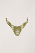 Rhythm Vista Stripe Hi Cut Pant OLI-Olive XS