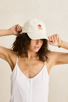 Rhythm Mila Floral Cap CRE-Cream OS