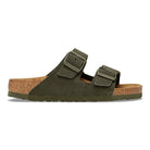 Birkenstock Arizona Mens Sandal Suede-Thyme 13