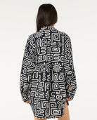 RIP CURL SUNSET LUAU L/S SHIRT 0375 XS