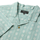 ROARK GONZO SS WOVEN Hazy Blue Jacquard XXL