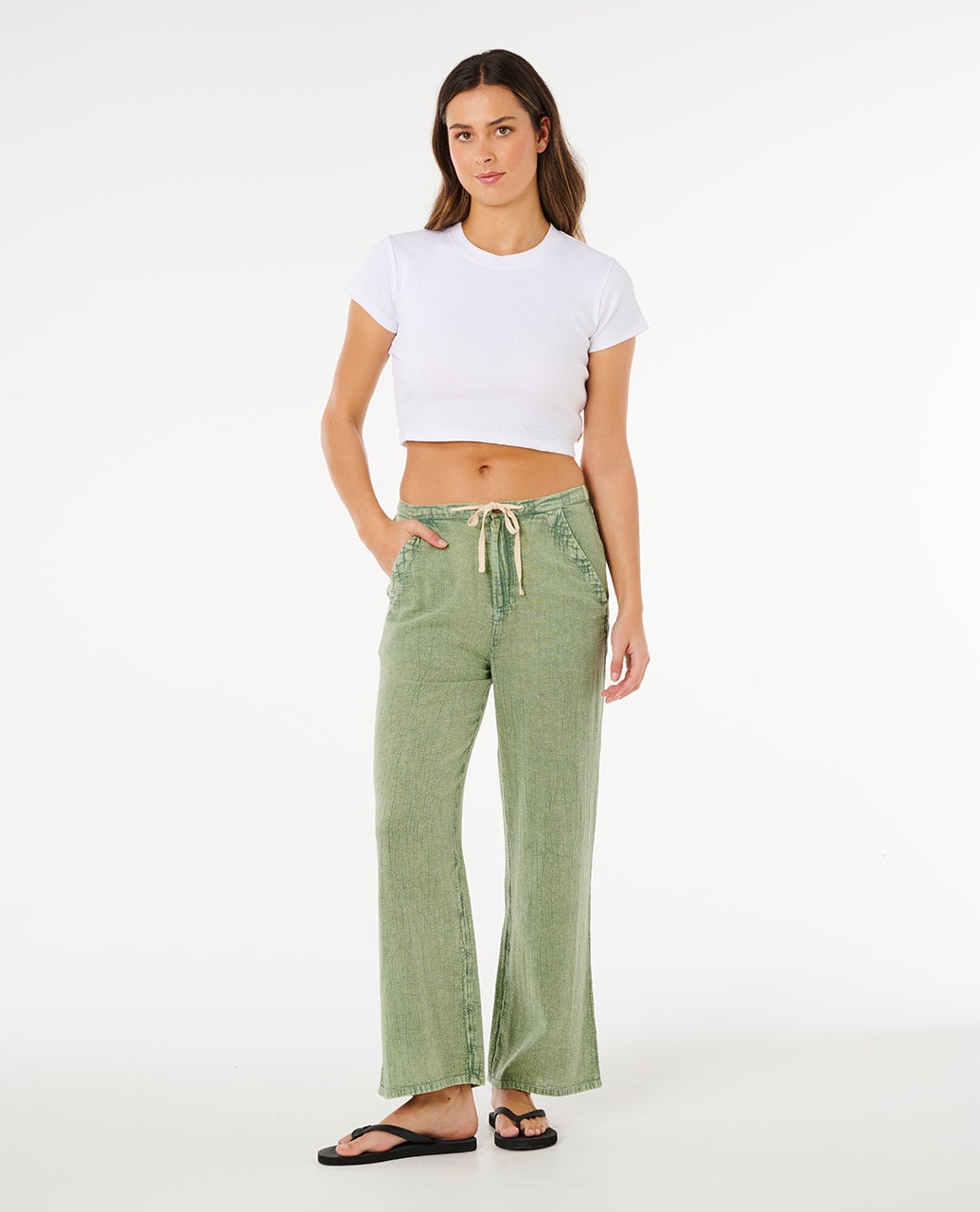 RIP CURL CLASSIC SURF WIDE LEG PANT 3396 - Sage S