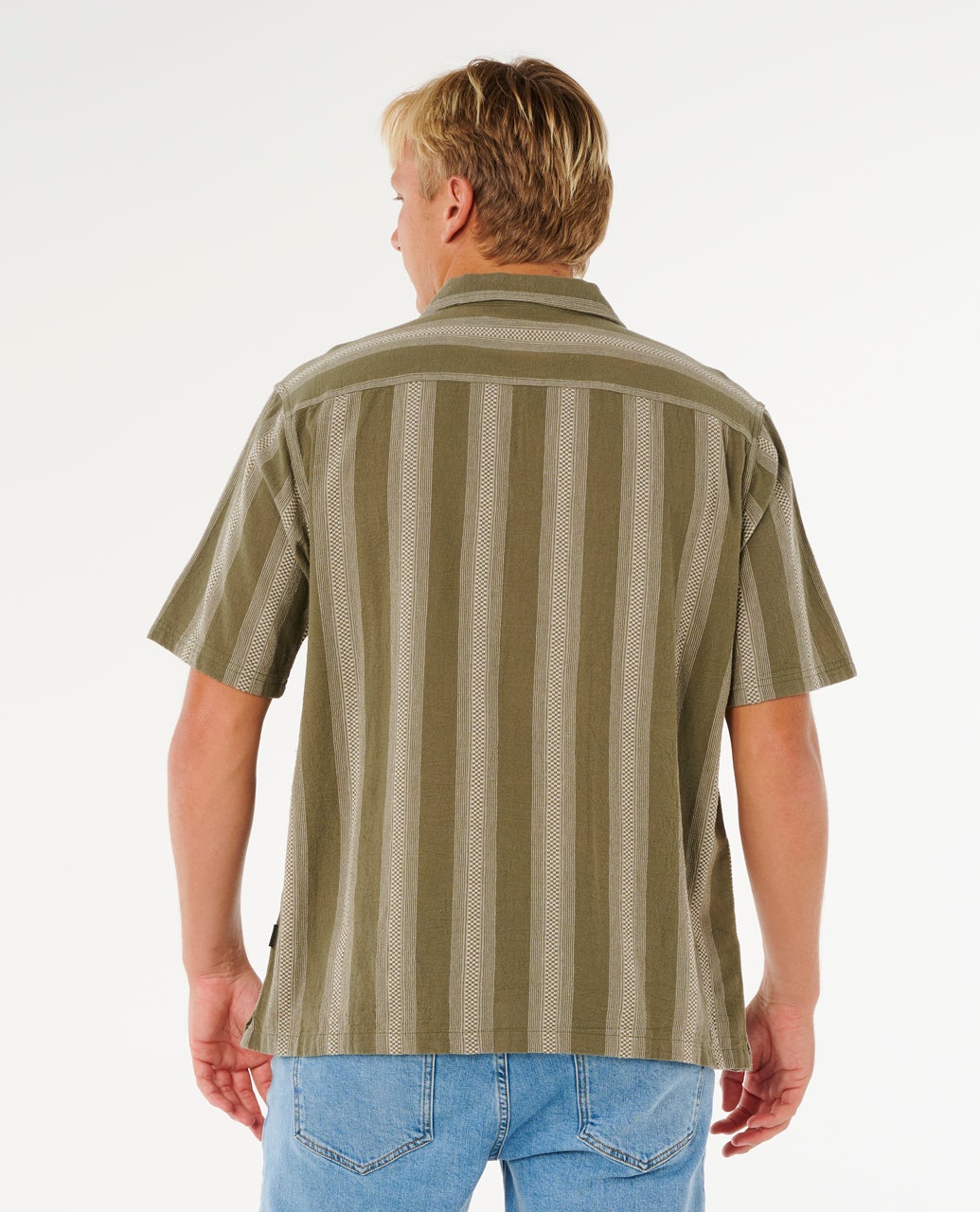 RIP CURL CLASSIC SURF WEAVER S/S SHIRT Fatigue M