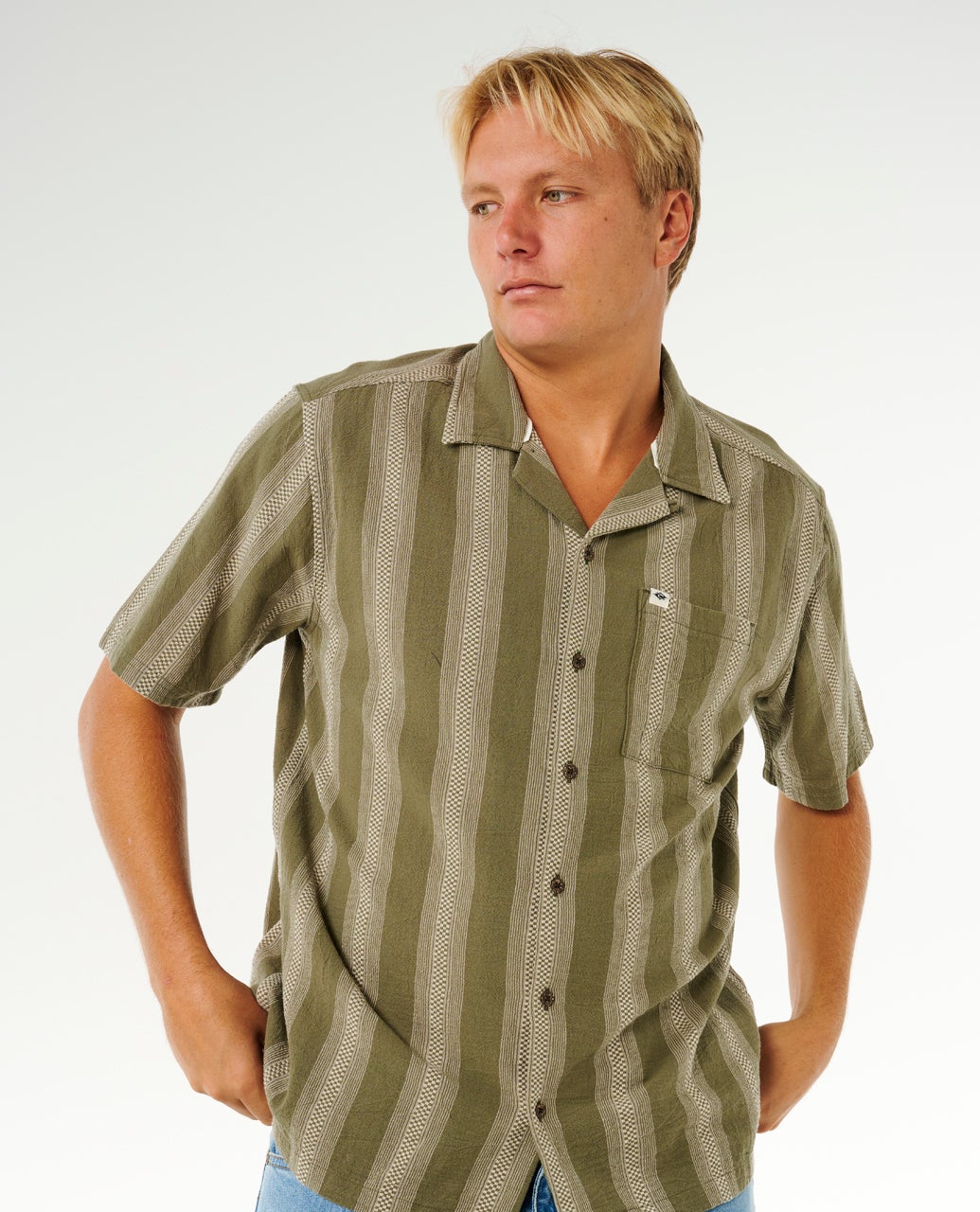 RIP CURL CLASSIC SURF WEAVER S/S SHIRT