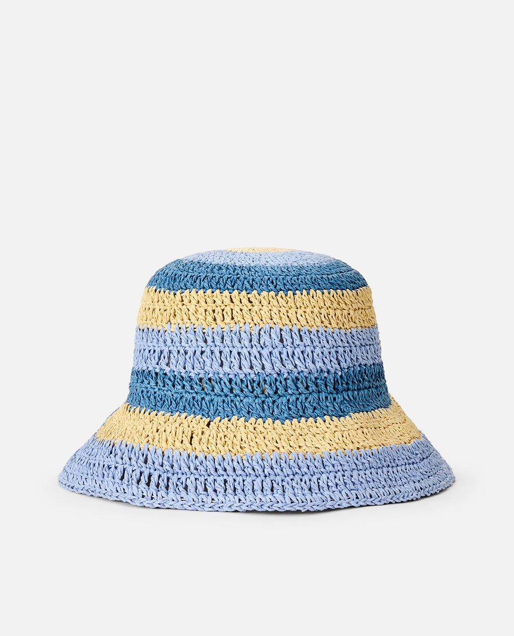 RIP CURL CROCHET BUCKET HAT 2400 - Blue/Natural M
