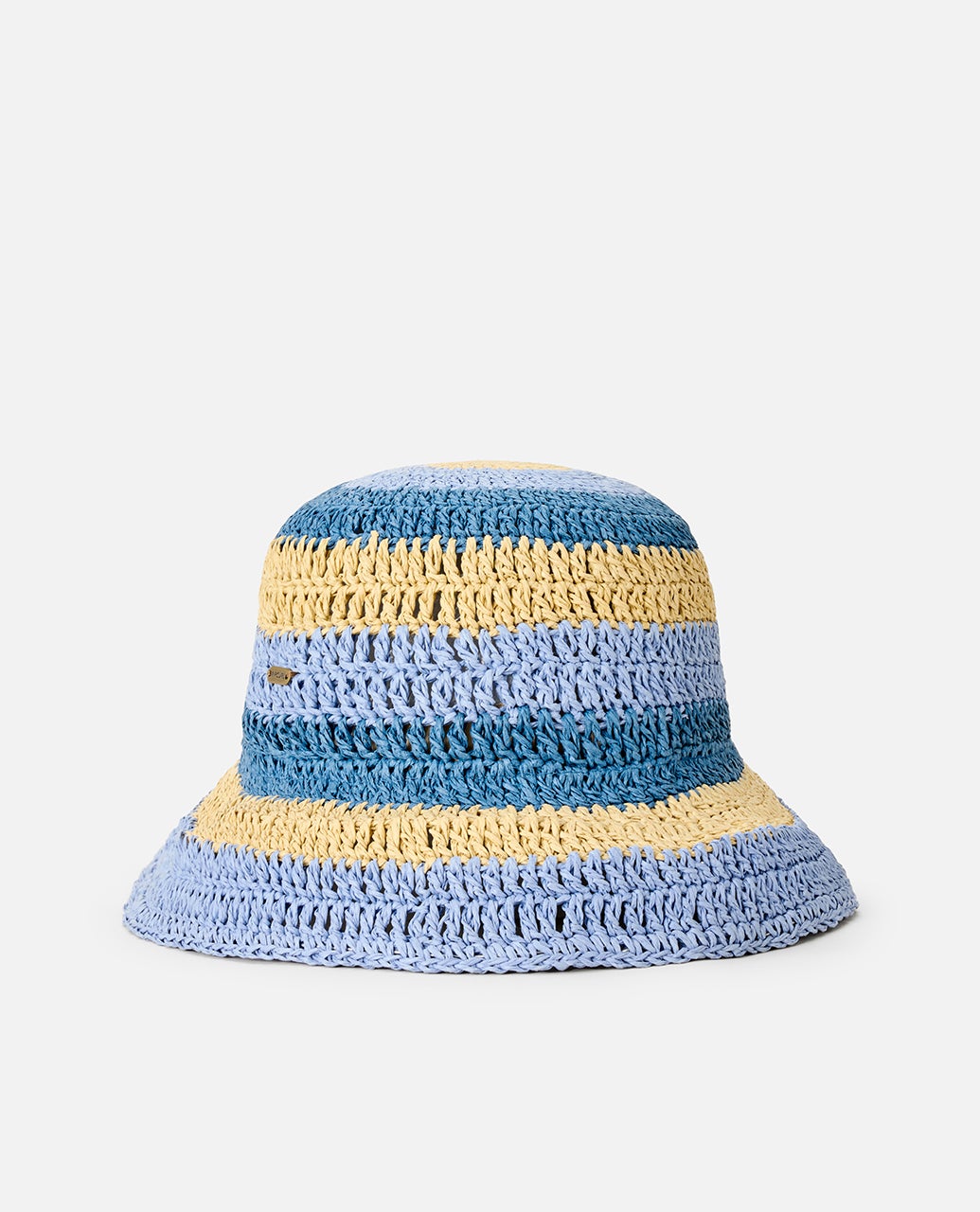 RIP CURL CROCHET BUCKET HAT 2400 - Blue/Natural M