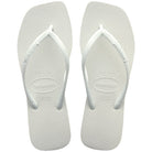 Havaianas Slim Square Womens Sandal 0001-White 11