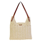 SUN N SAND PAPER CROCHET SHOULD TOTE NATURAL