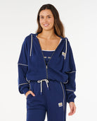 RIP CURL SURF SIDE SPLICED ZIP THROUGH 0291 - Dark Navy S