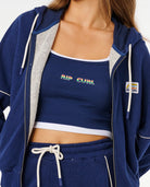 RIP CURL SURF SIDE SPLICED ZIP THROUGH 0291 - Dark Navy S