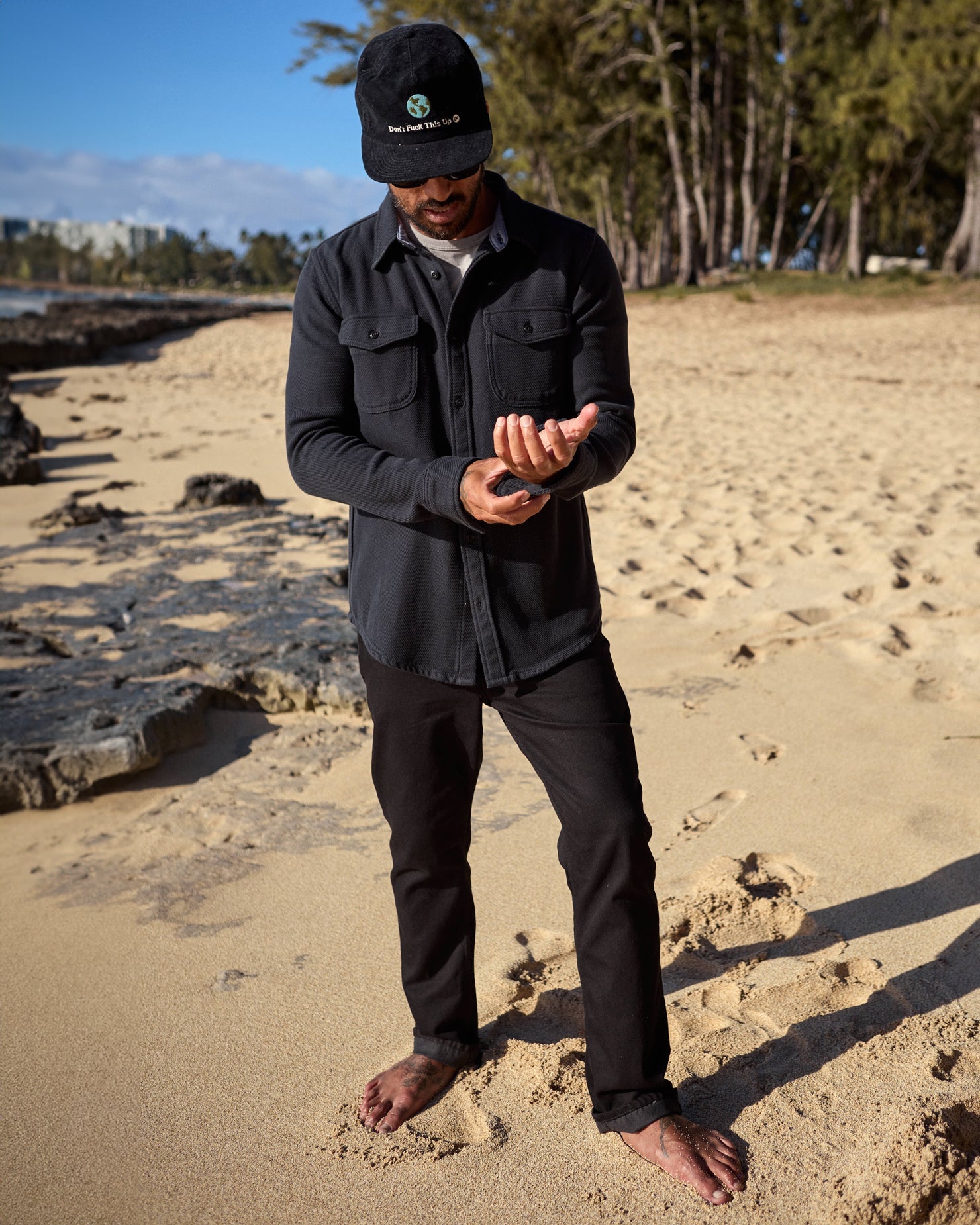 OuterKnown Blanket Shirt PCH S