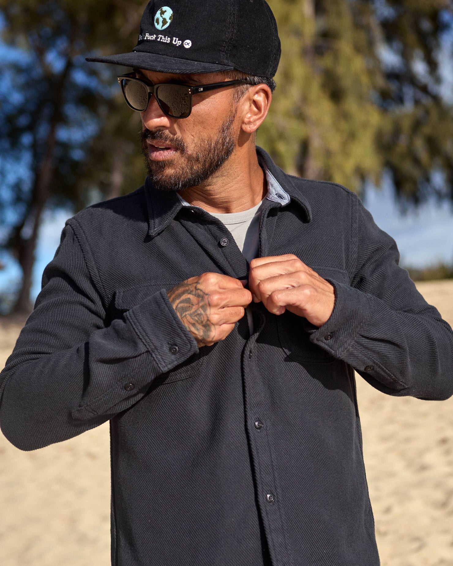 OuterKnown Blanket Shirt PCH S