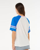 RIP CURL SURF CLUB HERITAGE TEE 3021 - Bone XS