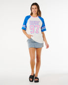 RIP CURL SURF CLUB HERITAGE TEE 3021 - Bone S