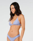 Rip Curl Party Wave Xback Tri Vintage Blue L