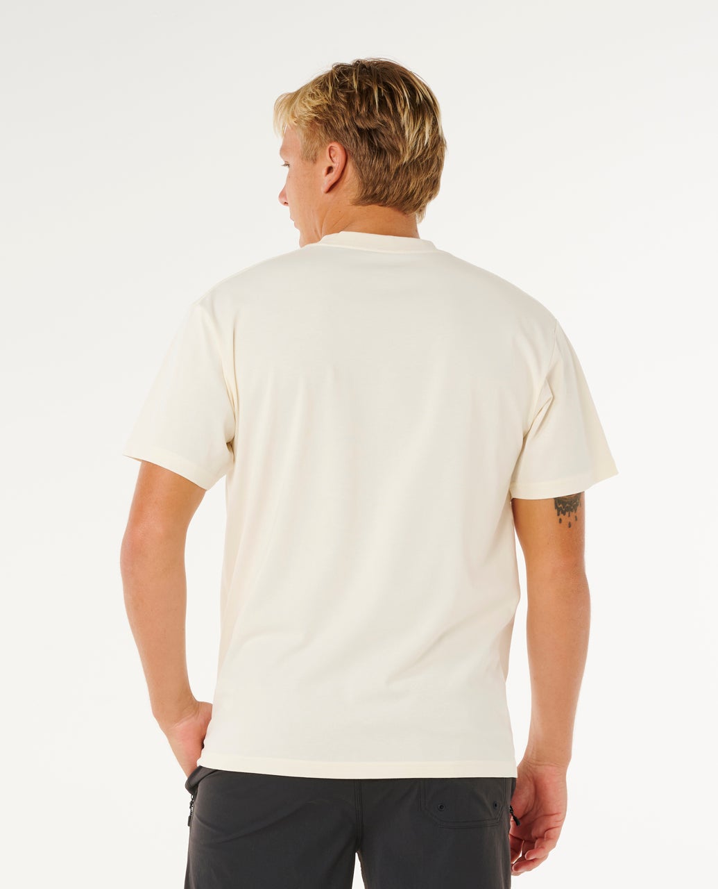 RIP CURL SEARCH RIG TEE 3021 - Bone M
