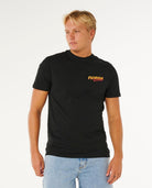 Rip Curl Desti Animals SS Tee Blk Florida 3XL