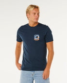 Rip Curl Matisse Desto Tee Dark Navy Florida M