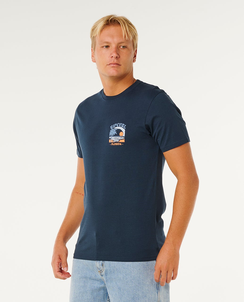 Rip Curl Matisse Desto Tee Dark Navy Florida 3XL