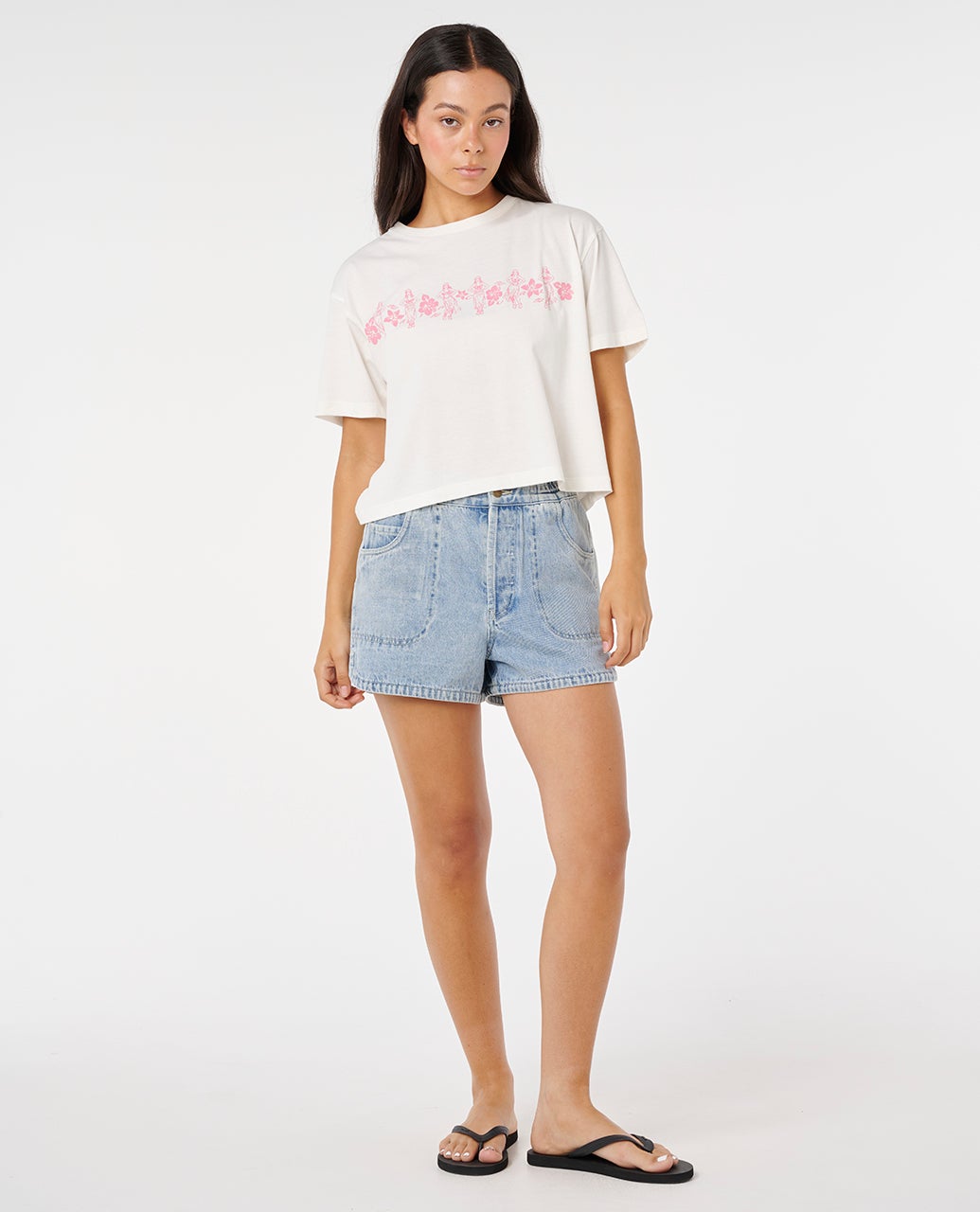 RIP CURL HULA CROP TEE