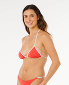 RIP CURL TRIANGLE BIKINI TOP 0040 - Red M
