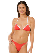 RIP CURL TRIANGLE BIKINI TOP 0040 - Red XS