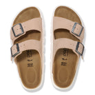 Birkenstock Arizona Chunky Womens Sandal Suede-Warm Sand 8