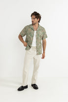 Rhythm Linen Jam Pant Bone 32
