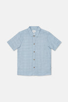 RHYTHM TILE SS SHIRT BLU-BLUE 2M