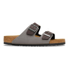 Birkenstock Arizona Mens Sandal Desert Birkibuc-Birkibuc-Black-Dark Gray 12