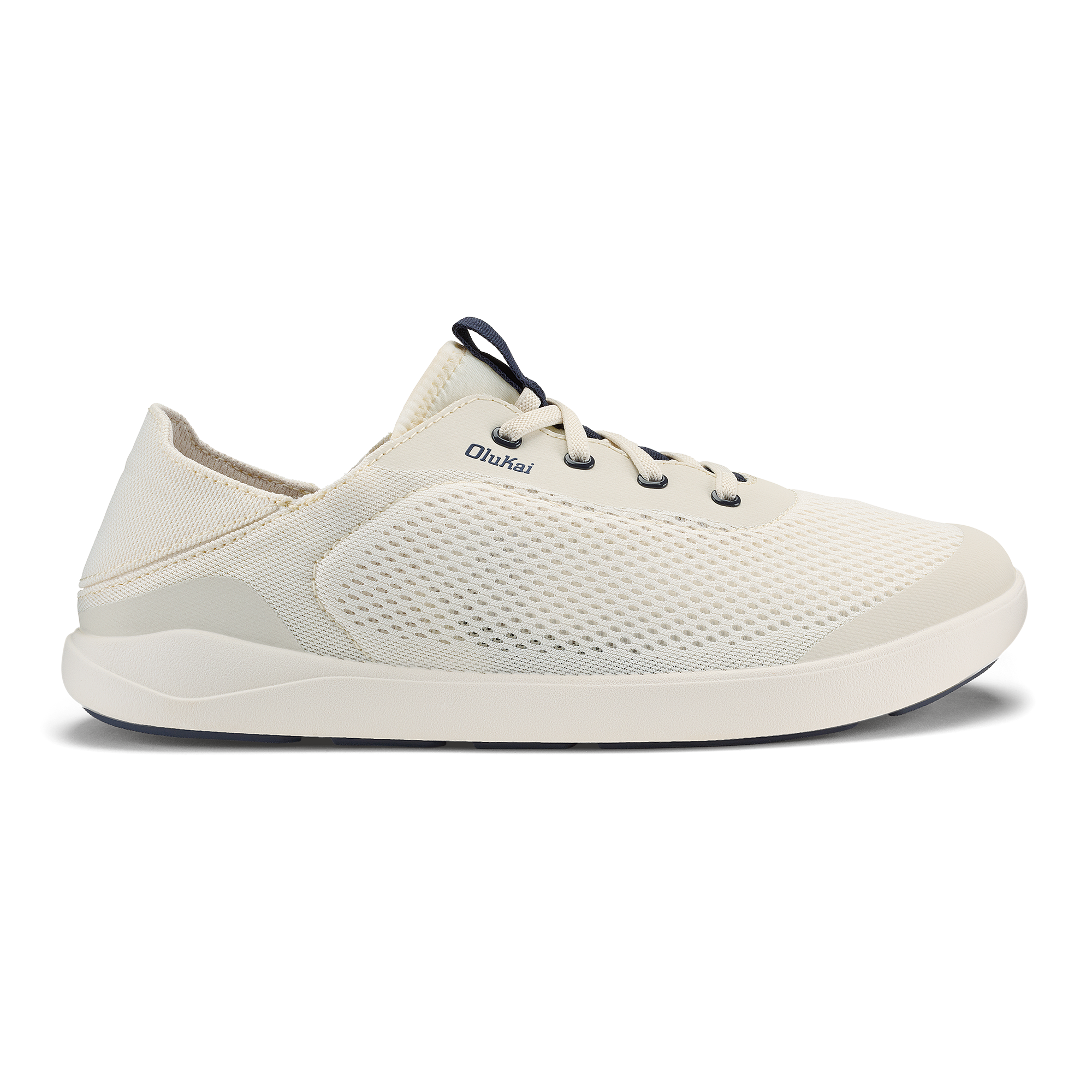Olukai Moku Pae Mens Shoe WSDE-White Sand-Trench Blue 9.5