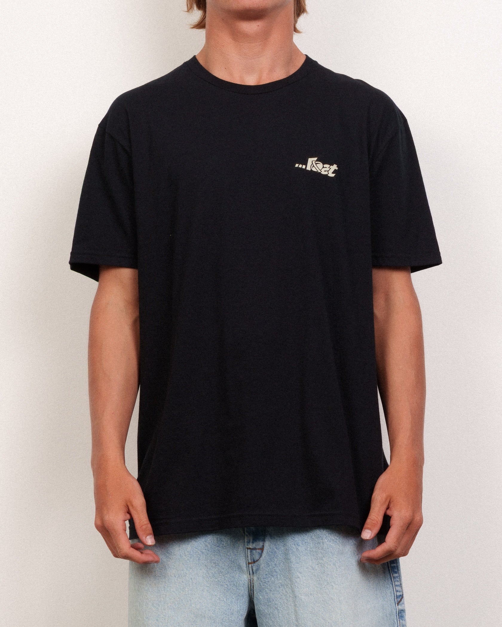 LOST Linear Lam SS Tee Black XL