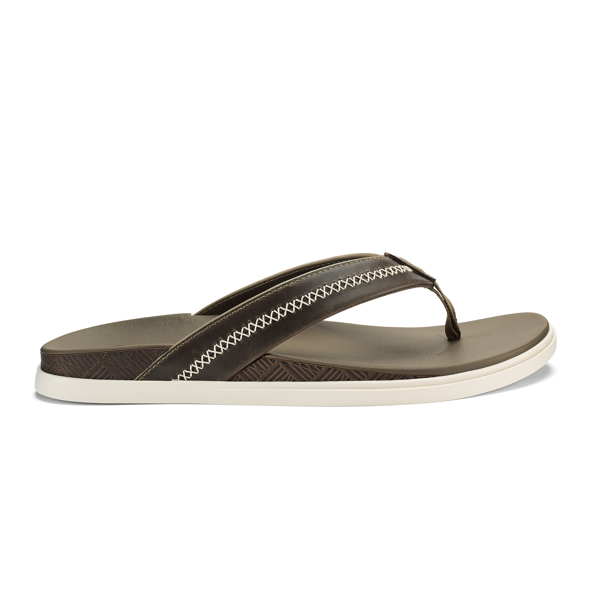 Olukai Shoreline Mens Sandal 1310-Mustang-Clay 9