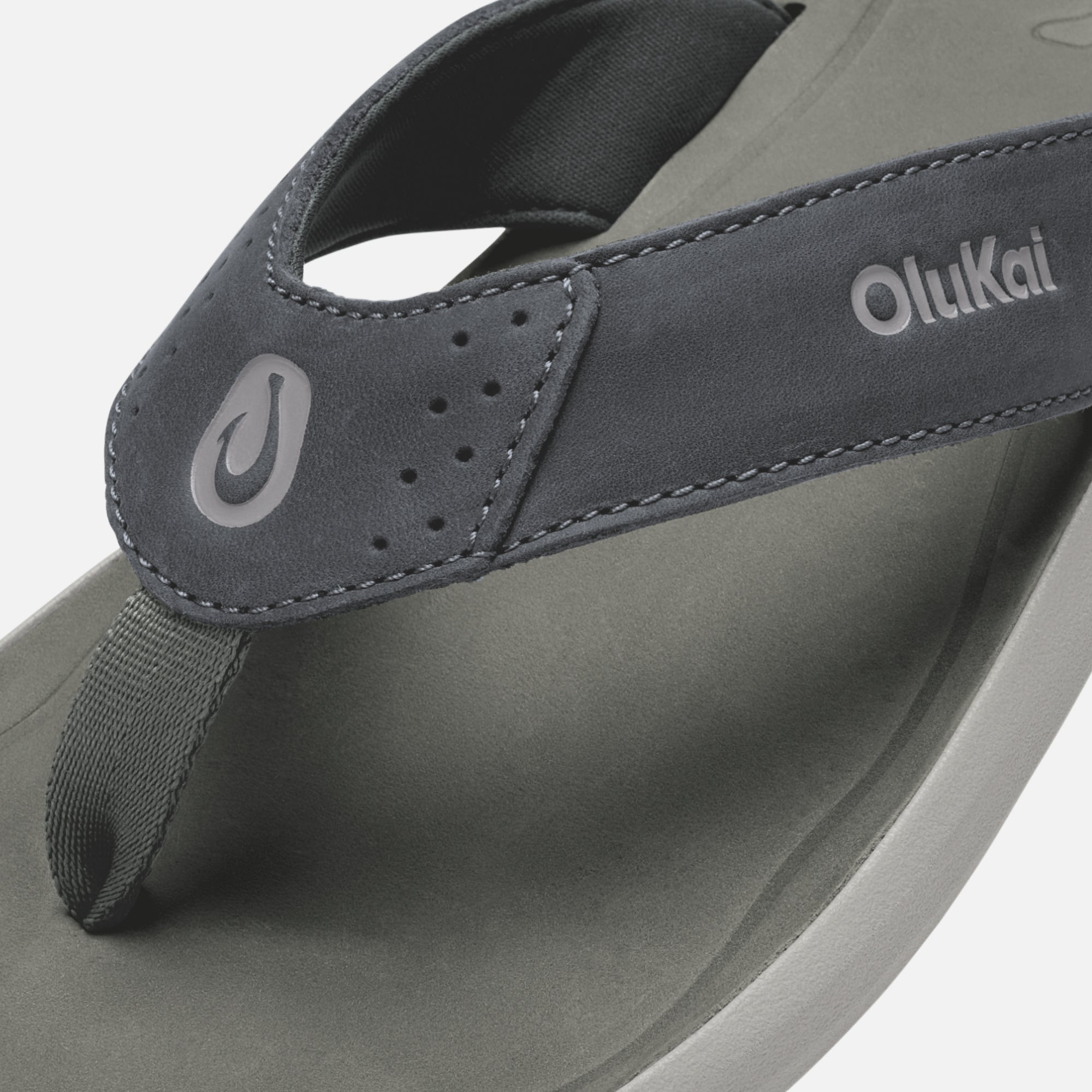 Olukai Pili Mens Sandal RKAU-Rock Ash 9