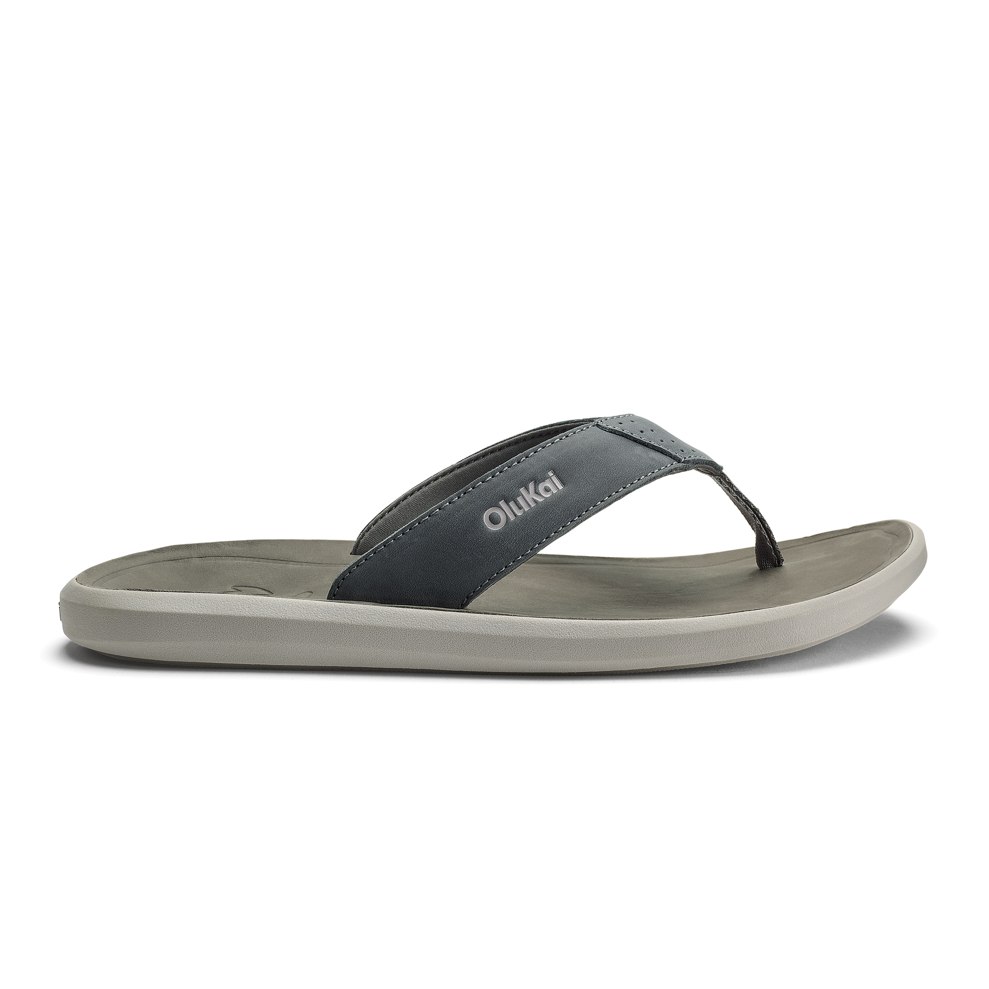 Olukai Pili Mens Sandal RKAU-Rock Ash 10