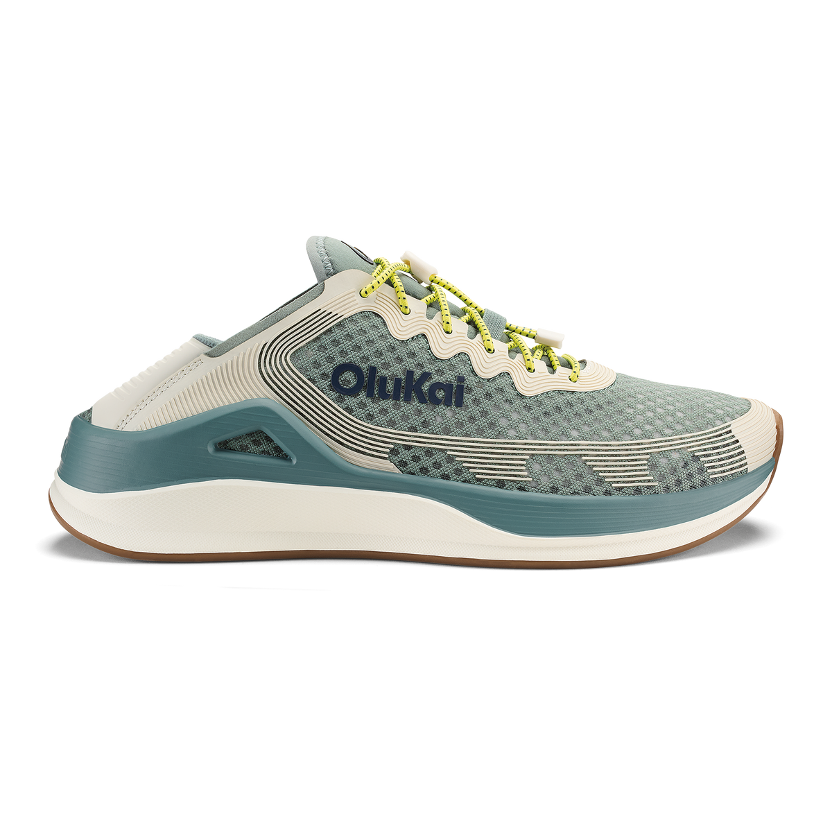 Olukai Ahi Mens Shoe SNWS-Seagreen-White Sand 10