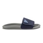 Olukai Ulele Slide Mens Sandal TF26-Blue Depth-Charcoal 12