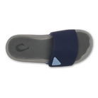 Olukai Ulele Slide Mens Sandal TF26-Blue Depth-Charcoal 13